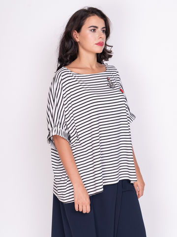 Э12146-S19/19-01 Туника тр. Franco Vello