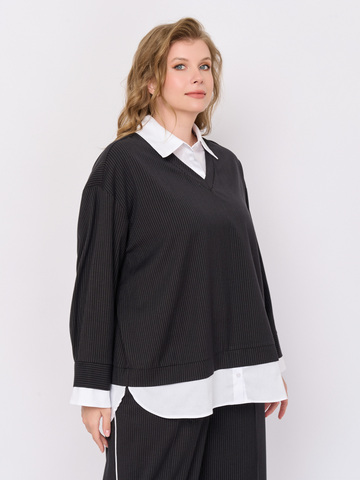 Э8401.1023/м/25-02 Блуза Mat Fashion