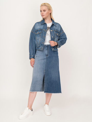 ЭNP6GZ010/21-01 Куртка джинсовая Kaos Denim
