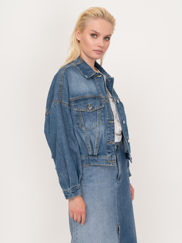 ЭNP6GZ010/21-01 Куртка джинсовая Kaos Denim