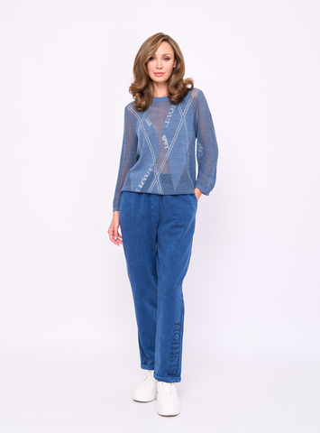 Blue denim-321