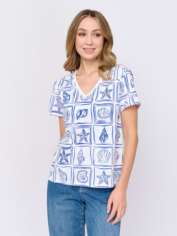 white/blue