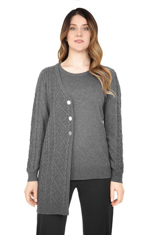 grigio scuro melange - 111